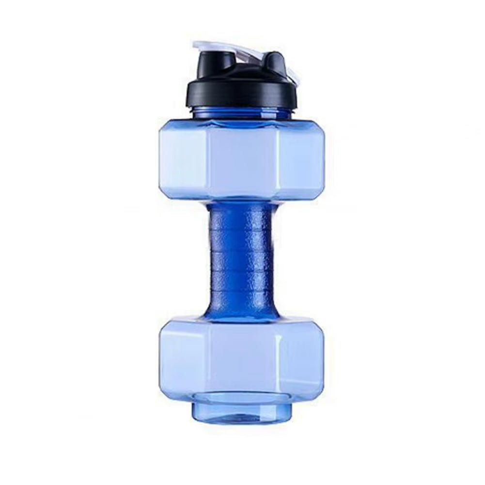 2500Ml Dumbbell Water Bottle Thickened Non - Slip PP Large Capacity Water Bottle Fitness Kettle Gym Dumbbell Shaped Sports Bottle - Aury SportAury SportBlue2500Ml Dumbbell Water Bottle Thickened Non - Slip PP Large Capacity Water Bottle Fitness Kettle Gym Dumbbell Shaped Sports Bottle