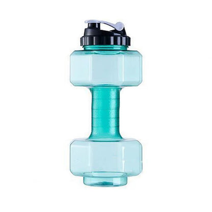 2500Ml Dumbbell Water Bottle Thickened Non - Slip PP Large Capacity Water Bottle Fitness Kettle Gym Dumbbell Shaped Sports Bottle - Aury SportAury SportGreen2500Ml Dumbbell Water Bottle Thickened Non - Slip PP Large Capacity Water Bottle Fitness Kettle Gym Dumbbell Shaped Sports Bottle