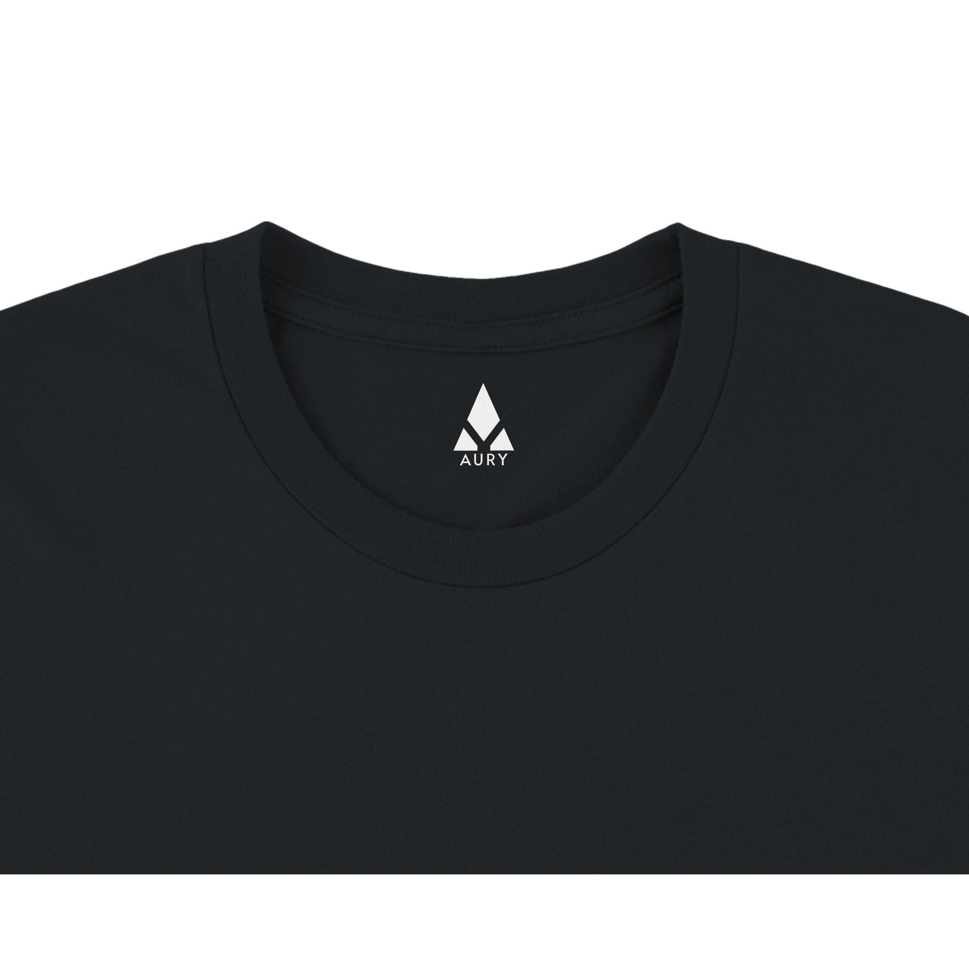 Camiseta negra de cuello redondo hombre - Aury SportPrint MaterialAury SportNegro240c6599 - 446c - 4fa6 - 90fe - c9f0153a4f01