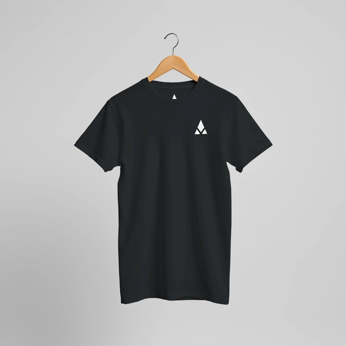 Camiseta negra de cuello redondo mujer - Aury SportPrint MaterialAury SportNegro95802f8e - c79d - 433d - 99fe - f1d64aaa3a1a