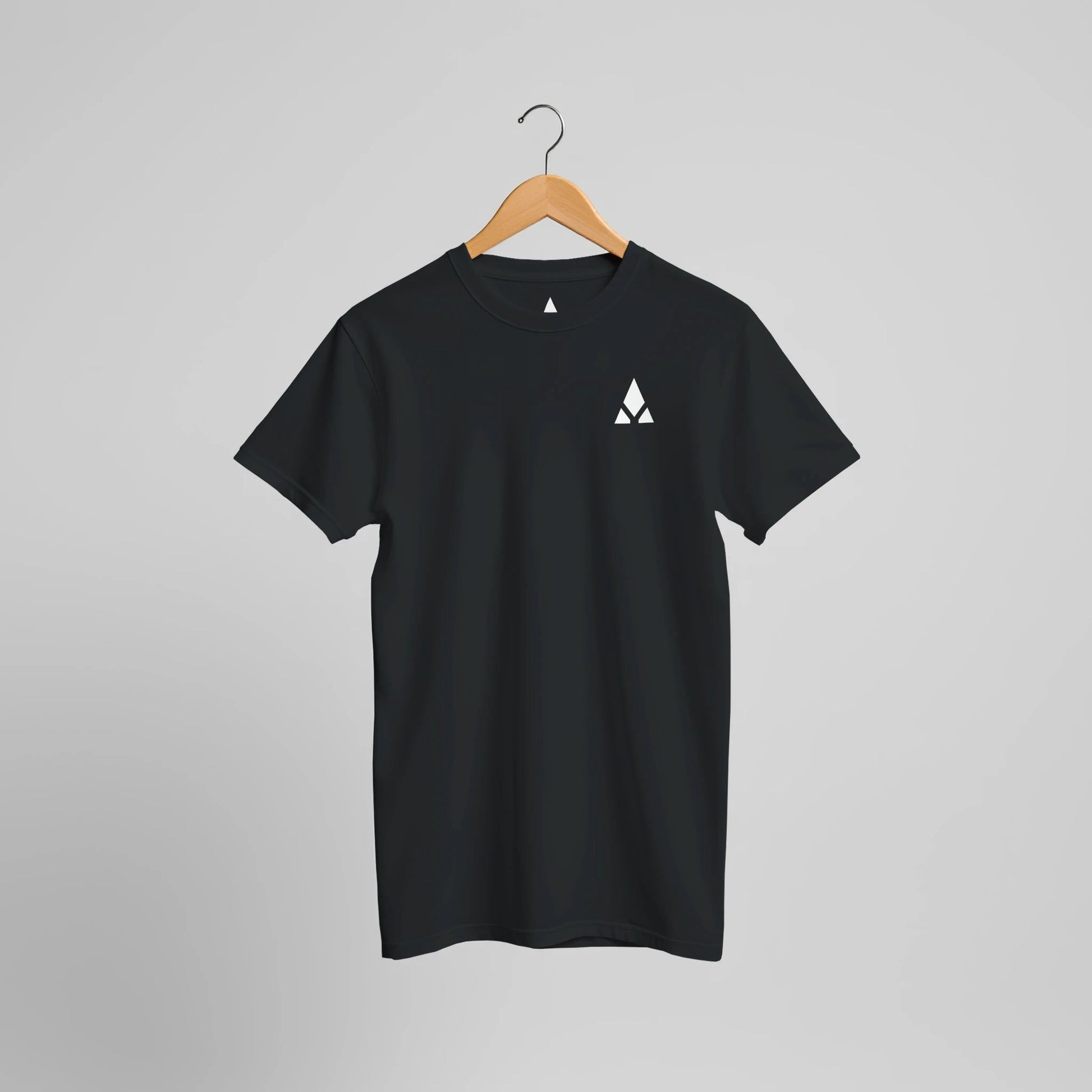 Camiseta negra de cuello redondo mujer - Aury SportPrint MaterialAury SportNegro95802f8e - c79d - 433d - 99fe - f1d64aaa3a1a