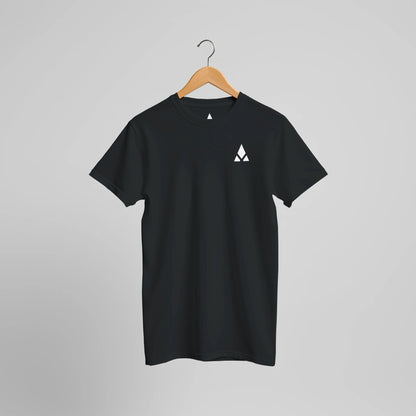 Camiseta negra de cuello redondo mujer - Aury SportPrint MaterialAury SportNegro95802f8e - c79d - 433d - 99fe - f1d64aaa3a1a