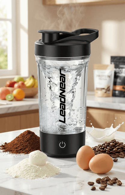 Electric Blender Cup Portable Blender Cup Milk Powder Protein Powder Blender Automatic Shaker Cup Home Travel Outdoor Sports Gym - Aury SportAury SportNegroElectric Blender Cup Portable Blender Cup Milk Powder Protein Powder Blender Automatic Shaker Cup Home Travel Outdoor Sports Gym