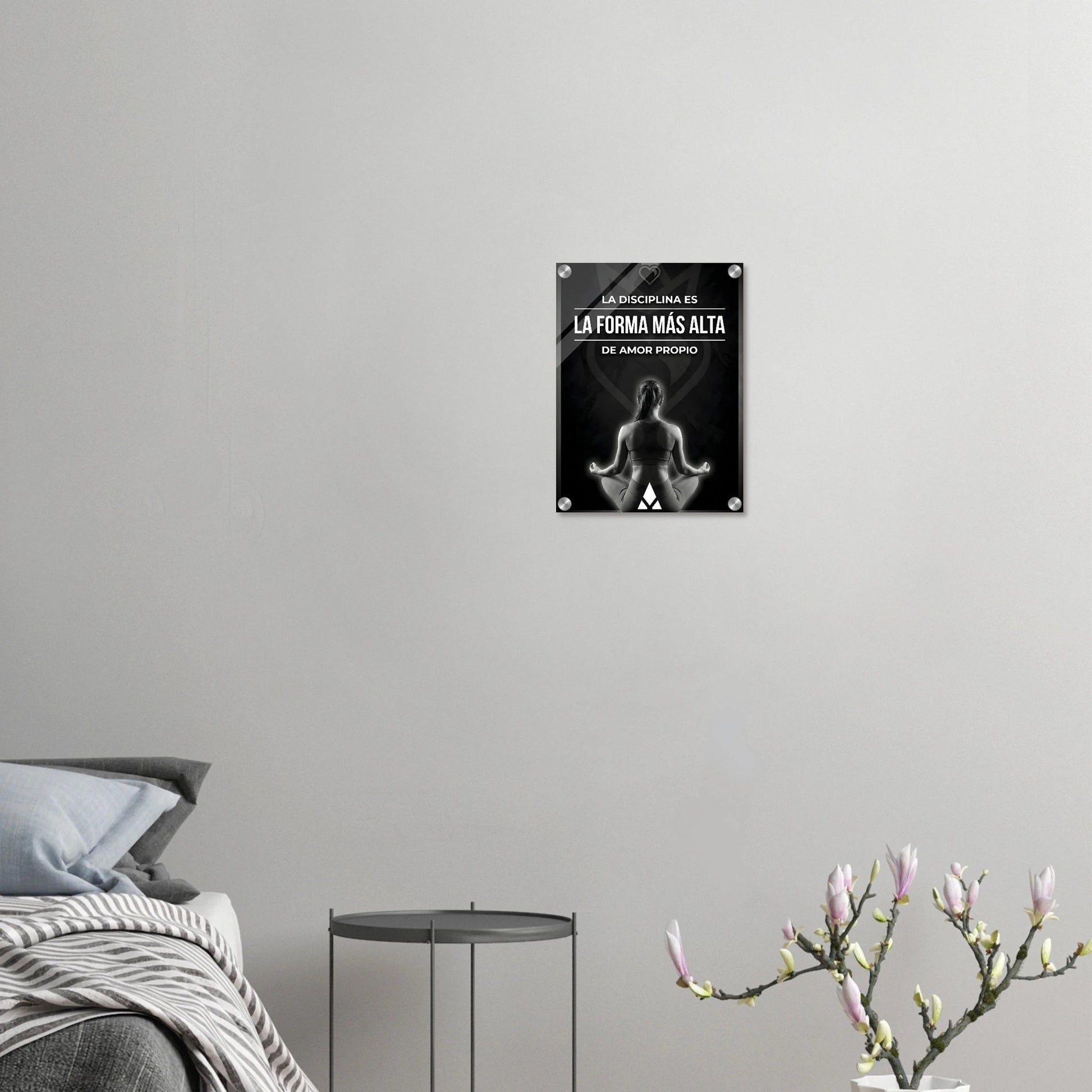 Impresión Acrílica Motivacional: "La Disciplina es la Forma Más Alta de Amor Propio" – Elige tu Tamaño - Aury SportPrint MaterialAury Sport30x40 cm / 12x16″378010a8 - 0a5f - 4a42 - adb4 - 5f5674ca6a05