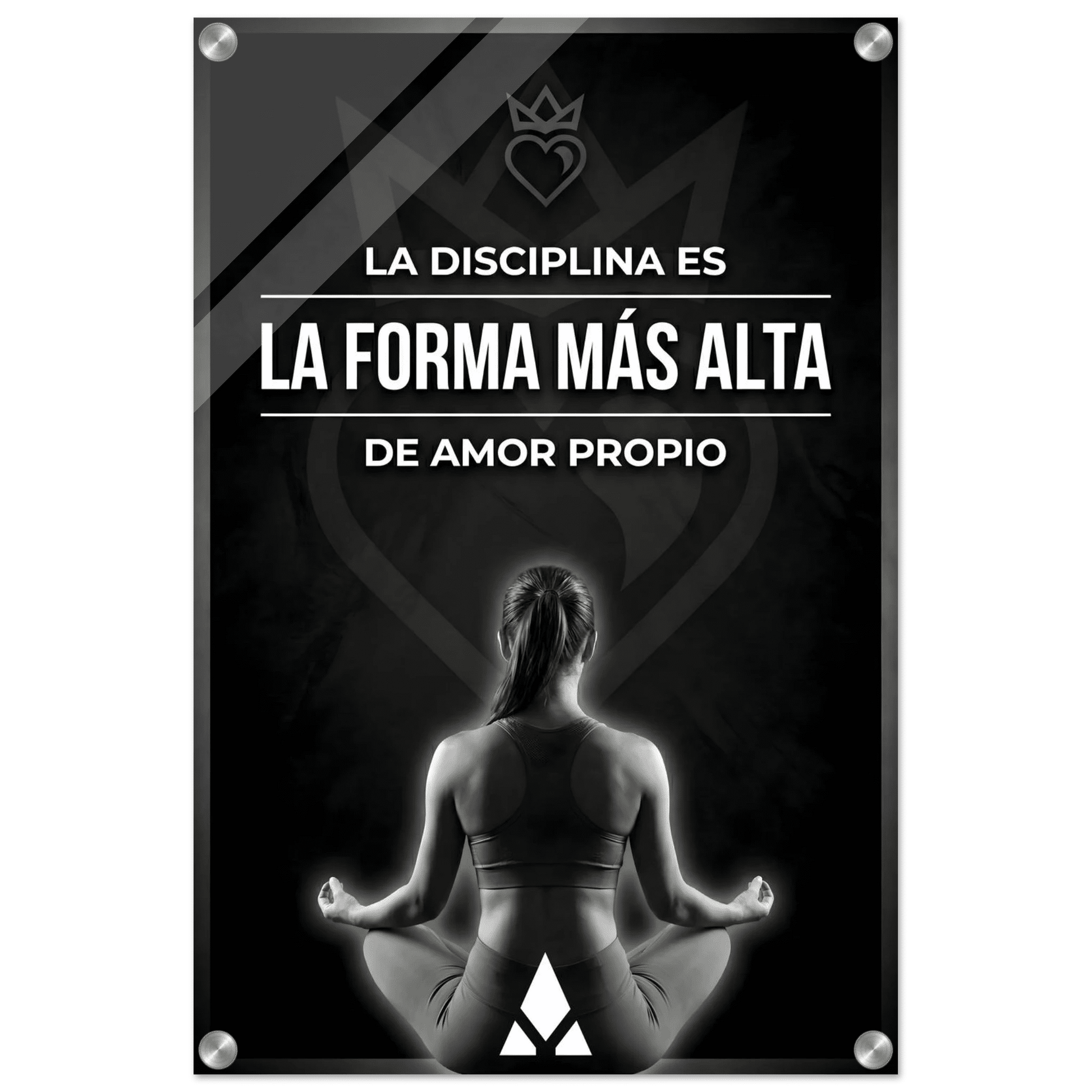 Impresión Acrílica Motivacional: "La Disciplina es la Forma Más Alta de Amor Propio" – Elige tu Tamaño - Aury SportPrint MaterialAury Sport20x30 cm / 8x12″db8bddd9 - 87d6 - 4545 - a954 - fd330af88cf4