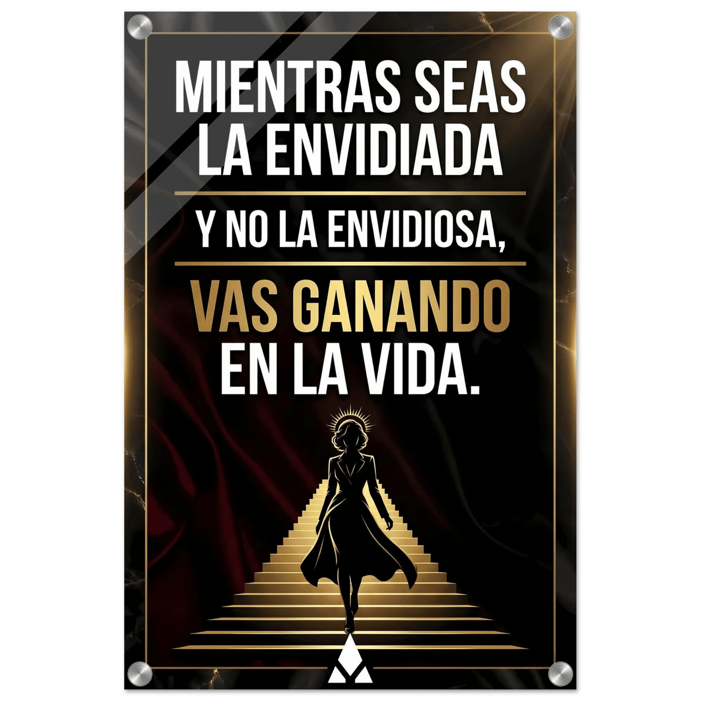 Impresión Acrílica Motivacional: "Mientras seas la envidiada..." – Eleva tu espacio con estilo y empoderamiento - Aury SportPrint MaterialAury Sport20x30 cm / 8x12″1be89b4a - 6d66 - 4cd9 - b1df - 011f91651e8b