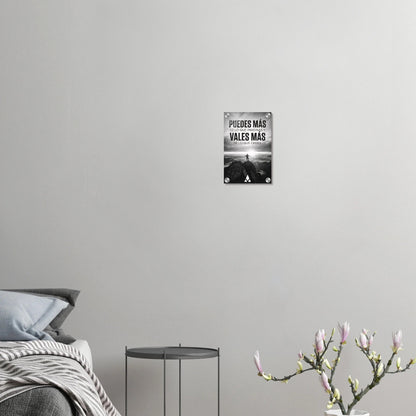 Impresión Acrílica Motivacional: "Puedes Más" - Inspiración en Acrílico Monocromático para Tu Espacio - Aury SportPrint MaterialAury Sport20x30 cm / 8x12″a1d1b756 - 66eb - 40dd - b2e0 - 5e034113c269