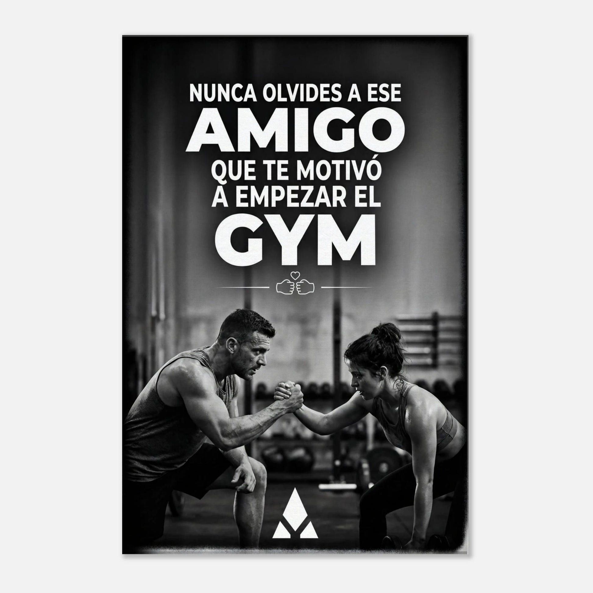 Lienzo Motivacional: Amigos de Gimnasio - Impresión en Lienzo con Textura Mejorada - Aury SportPrint MaterialAury Sport20x30 cm / 8x12″86460e6a - cebb - 41e2 - 8955 - 19968aacbc05