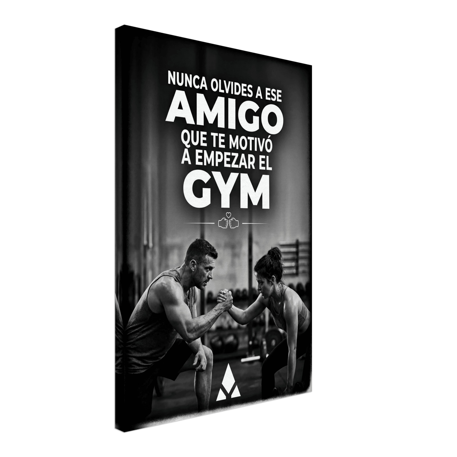 Lienzo Motivacional: Amigos de Gimnasio - Impresión en Lienzo con Textura Mejorada - Aury SportPrint MaterialAury Sport20x30 cm / 8x12″49370486 - 39a5 - 4fa1 - 8e4a - d8b535fe464a
