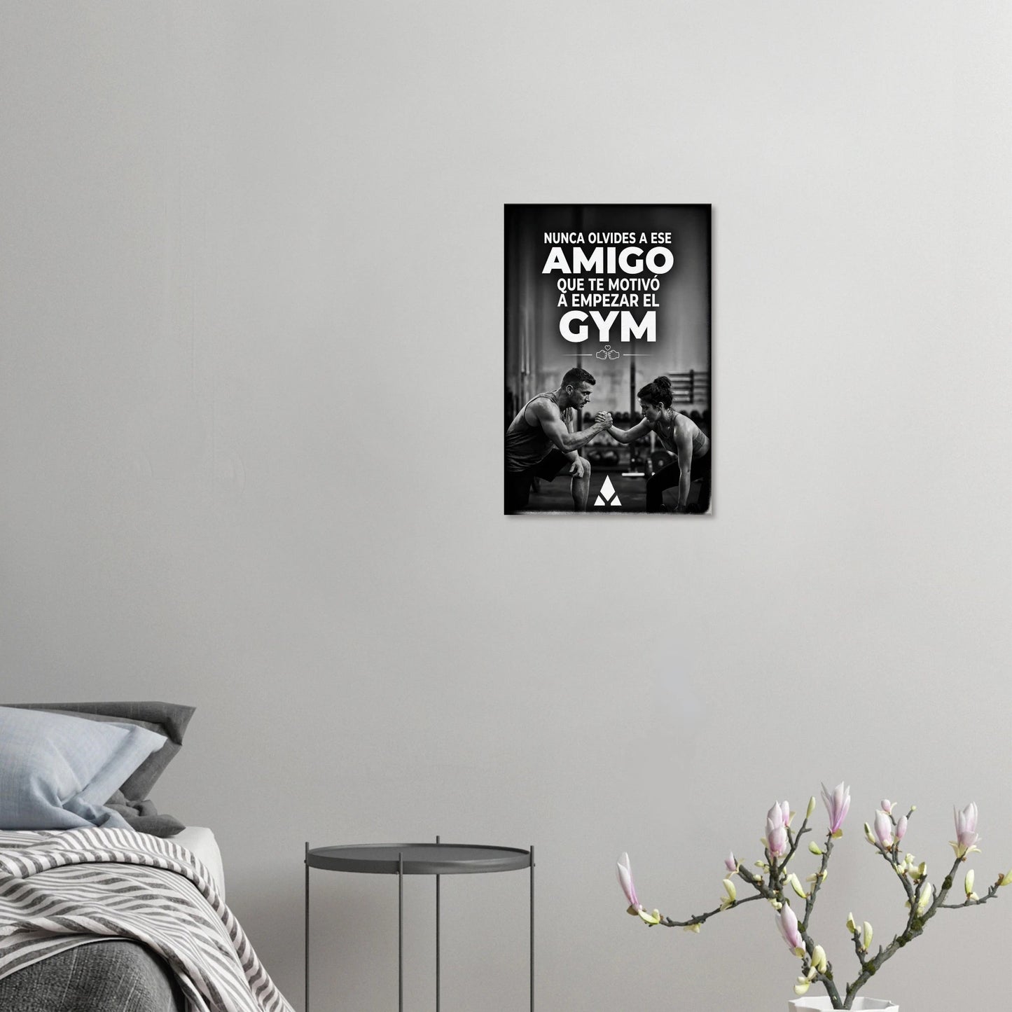 Lienzo Motivacional: Amigos de Gimnasio - Impresión en Lienzo con Textura Mejorada - Aury SportPrint MaterialAury Sport40x60 cm / 16x24″5989c87b - 92c1 - 4141 - 9ab1 - 78b711f74f37