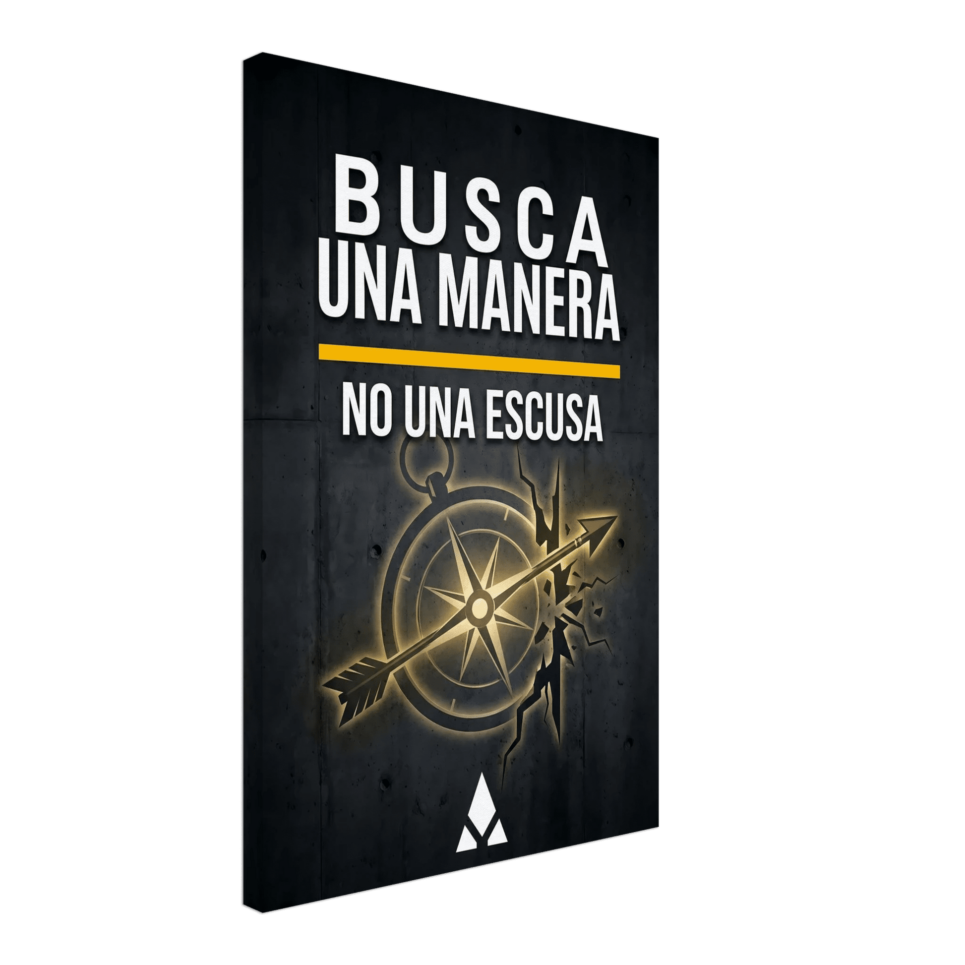 Lienzo Motivacional: Brújula Resplandeciente – Encuentra Tu Camino Sin Excusas - Aury SportPrint MaterialAury Sport20x30 cm / 8x12″8a7de06b - eddc - 4fd3 - b316 - 6e905640bd96