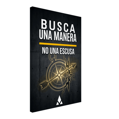 Lienzo Motivacional: Brújula Resplandeciente – Encuentra Tu Camino Sin Excusas - Aury SportPrint MaterialAury Sport20x30 cm / 8x12″8a7de06b - eddc - 4fd3 - b316 - 6e905640bd96