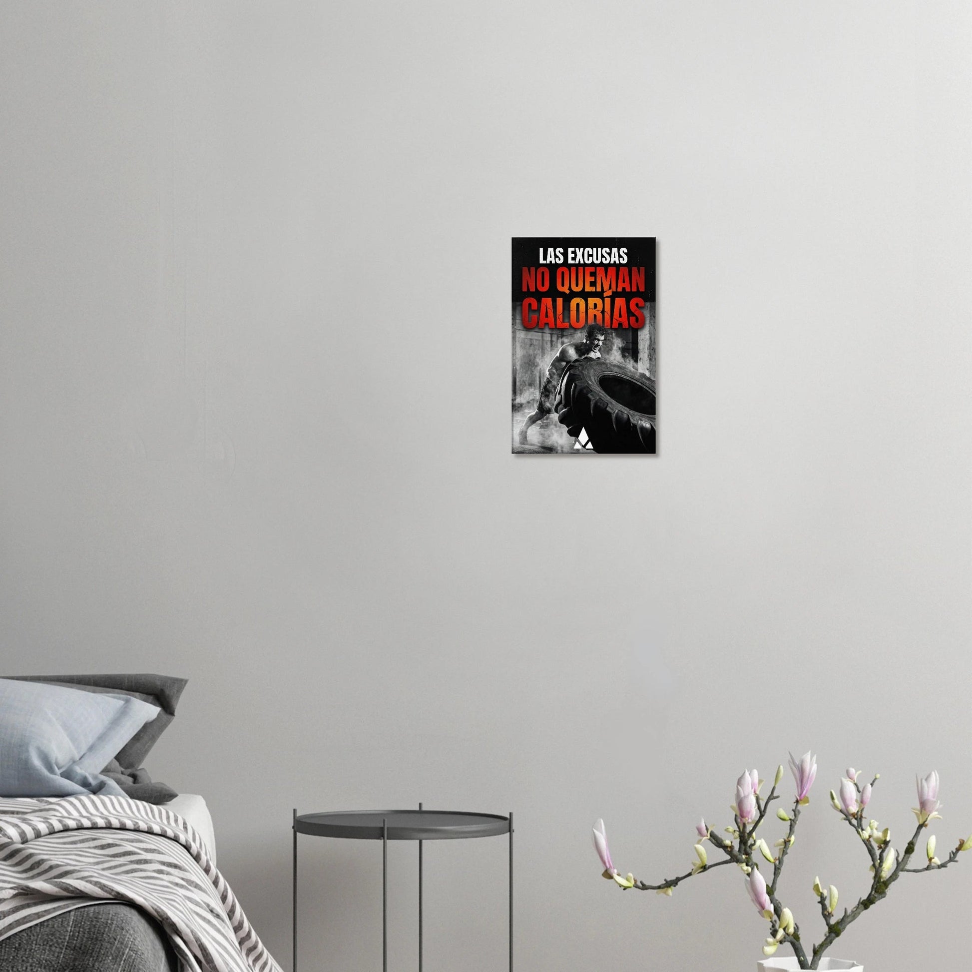 Lienzo Motivacional "Las Excusas No Queman Calorías" – Potencia Tu Espacio con Inspiración Fitness - Aury SportPrint MaterialAury Sport30x45 cm / 12x18″1736f1d5 - ff18 - 462f - b2e8 - ae940949e1b8