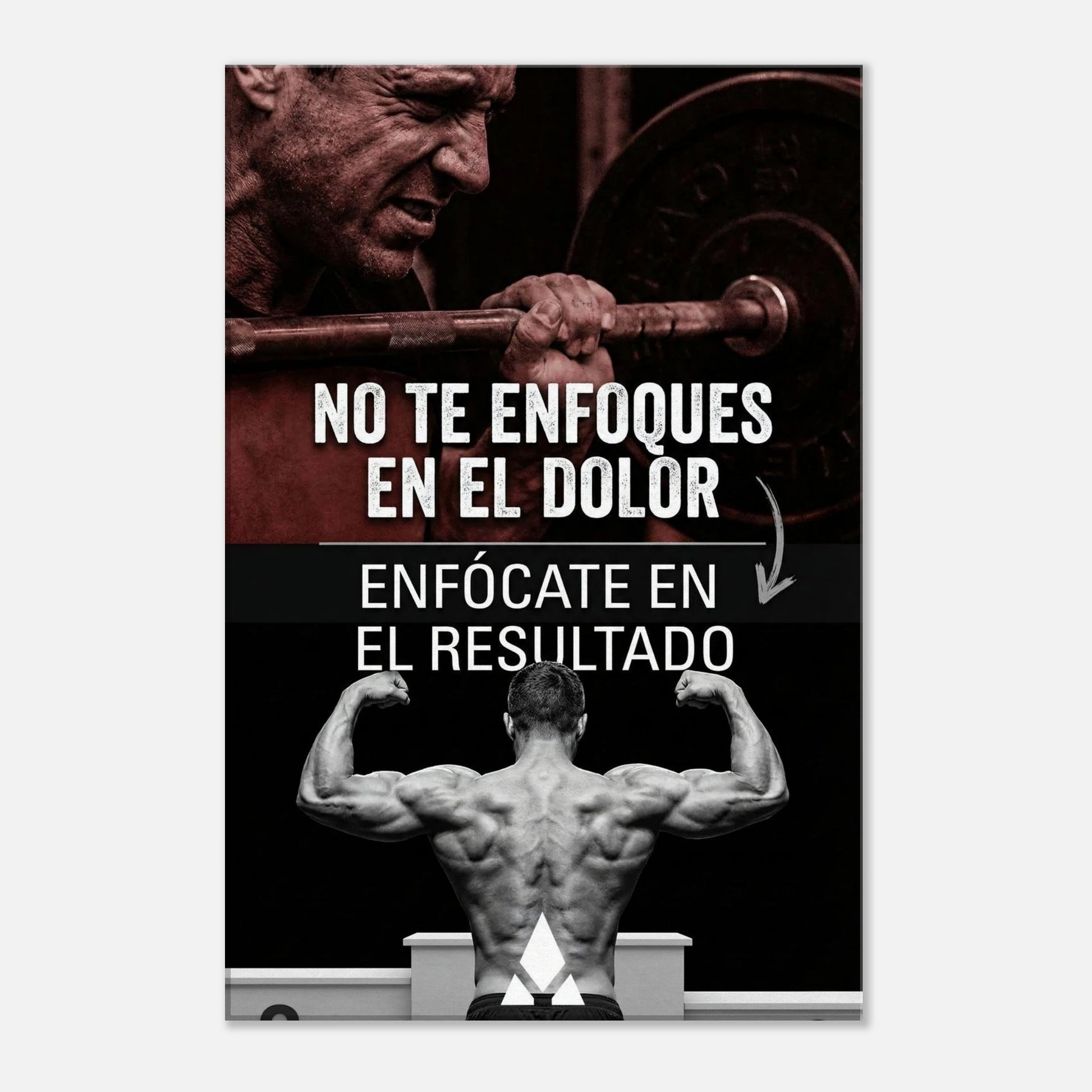 Lienzo Motivacional "No Te Enfoques en el Dolor" - Arte Inspirador para Tu Espacio. - Aury SportPrint MaterialAury Sport20x30 cm / 8x12″10232247 - 4ab2 - 4371 - b037 - 59241529c8ad