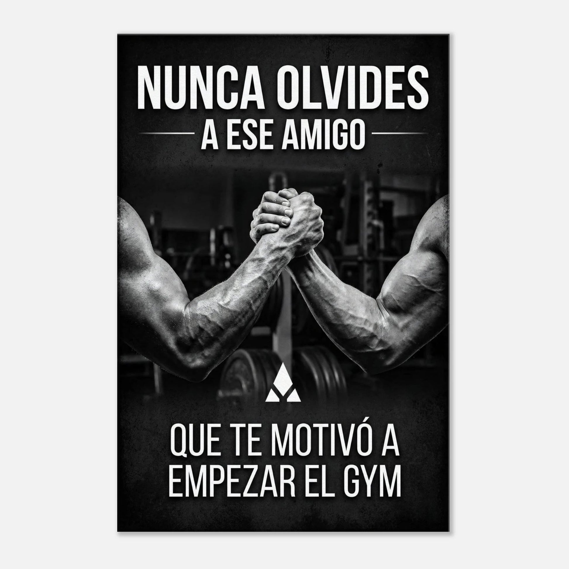 Lienzo Motivacional "Nunca Olvides" - Arte Inspirador para Tu Espacio Fitness en Blanco y Negro - Aury SportPrint MaterialAury Sport20x30 cm / 8x12″6197b90e - 1f49 - 4a58 - 9403 - a8277712313b