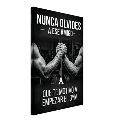 Lienzo Motivacional "Nunca Olvides" - Arte Inspirador para Tu Espacio Fitness en Blanco y Negro - Aury SportPrint MaterialAury Sport20x30 cm / 8x12″819f4945 - 5769 - 42f2 - abfa - 40593508ec43