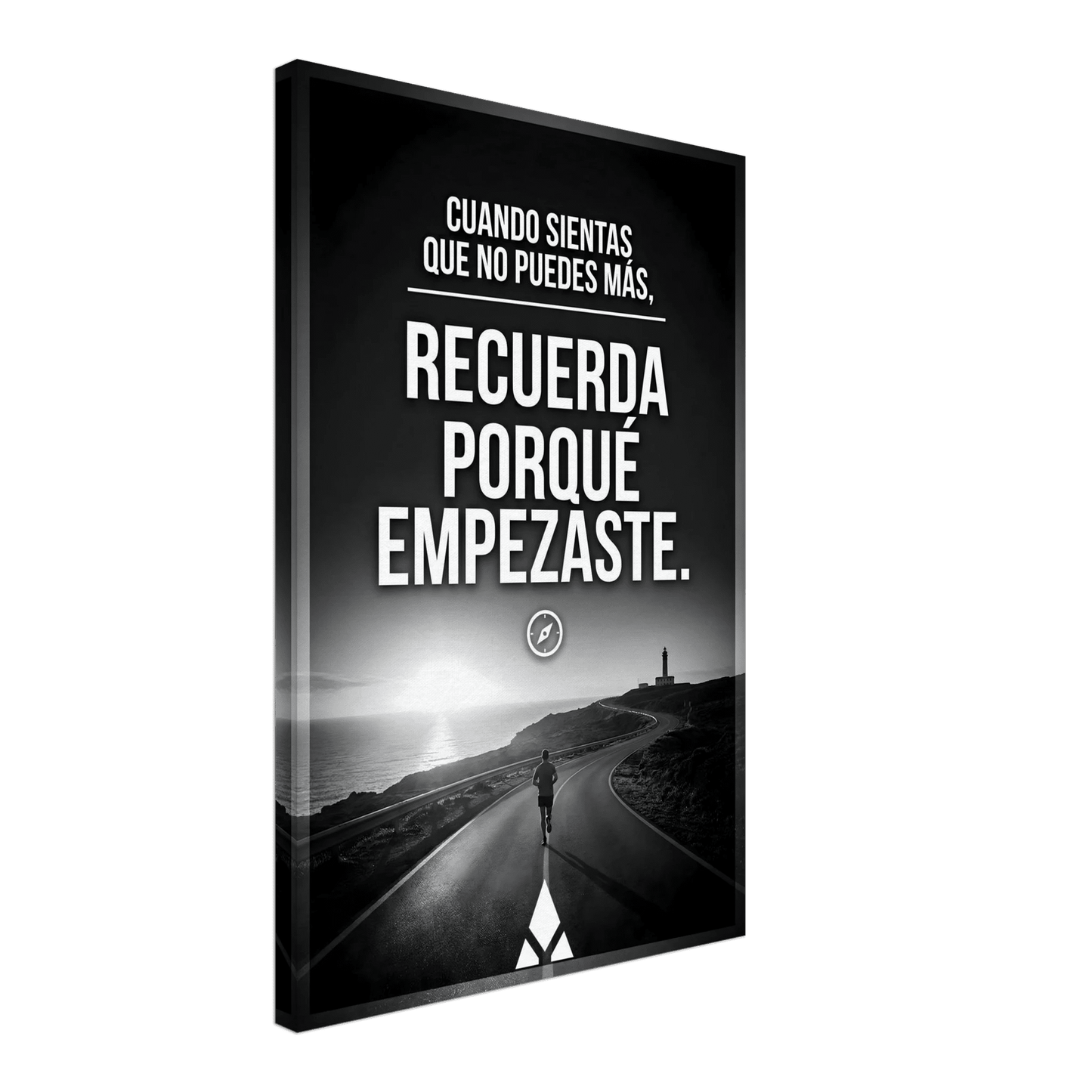 Lienzo Motivacional: "Recuerda Por Qué Empezaste" - Inspiración en Tonalidades Grises para tu Espacio - Aury SportPrint MaterialAury Sport20x30 cm / 8x12″199b958b - 6c4f - 479b - bfcc - acbf89511ba9