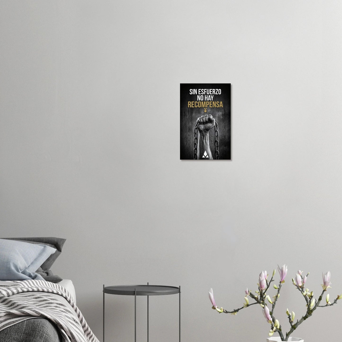 Lienzo Motivacional "Sin Esfuerzo No Hay Recompensa" - Arte de Pared con Mensaje de Fortaleza en Blanco y Negro y Oro - Aury SportPrint MaterialAury Sport30x45 cm / 12x18″295a2864 - 6098 - 49b7 - b9b6 - 4128113368cc