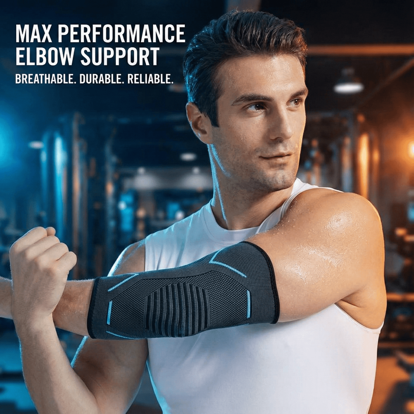 Manga de compresión para codo - Aury SportAury SportAzulManga de compresión | Aury Sport