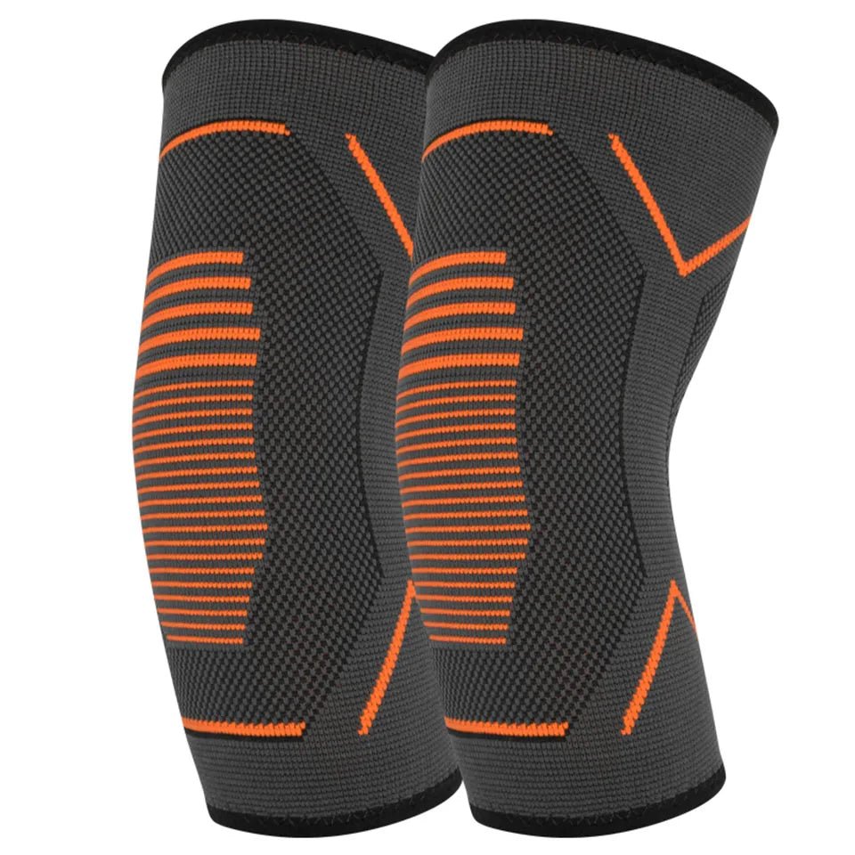 Manga de compresión para codo - Aury SportAury SportNaranja 2Elbow Brace Compression Sleeve,Arm Support Sleeves Forearm Pain Relief Pads Braces for Tendonitis,Tennis & Golfers Elbow