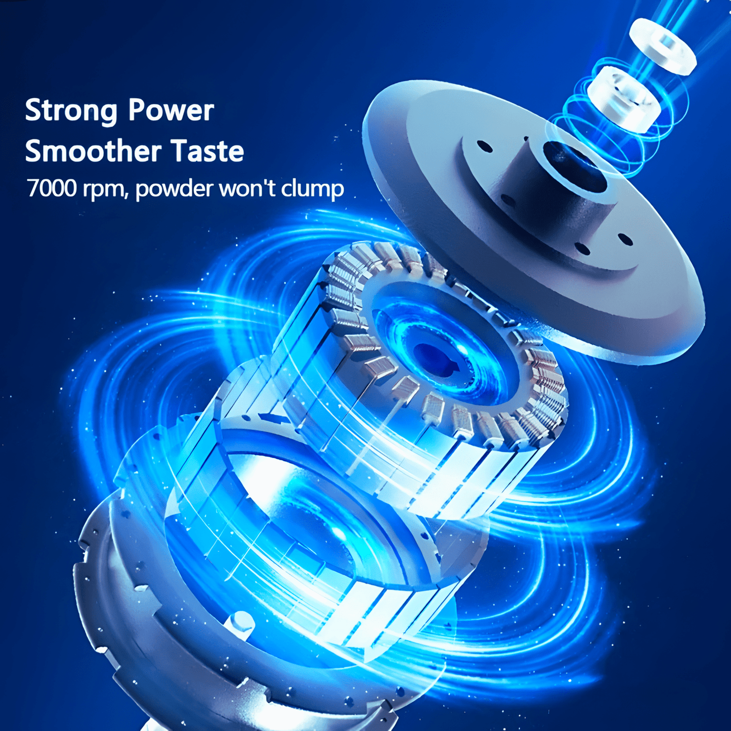 Mezclador eléctrico 7000rpm - Aury SportAury Sport650Ml Whitemescladora eléctrica | Aury Sport