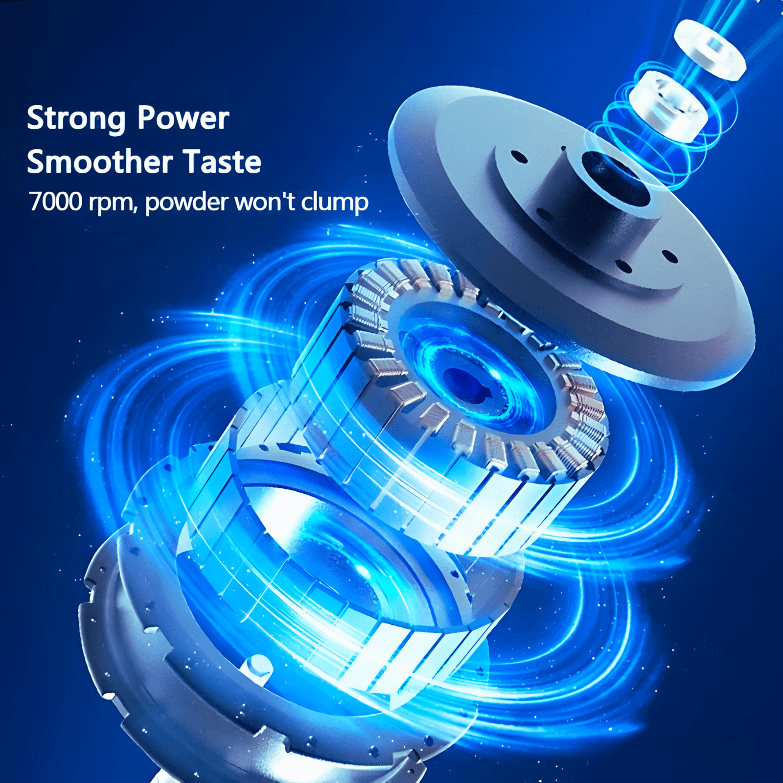 Mezclador eléctrico 7000rpm - Aury SportAury Sport650Ml Whitemescladora eléctrica | Aury Sport