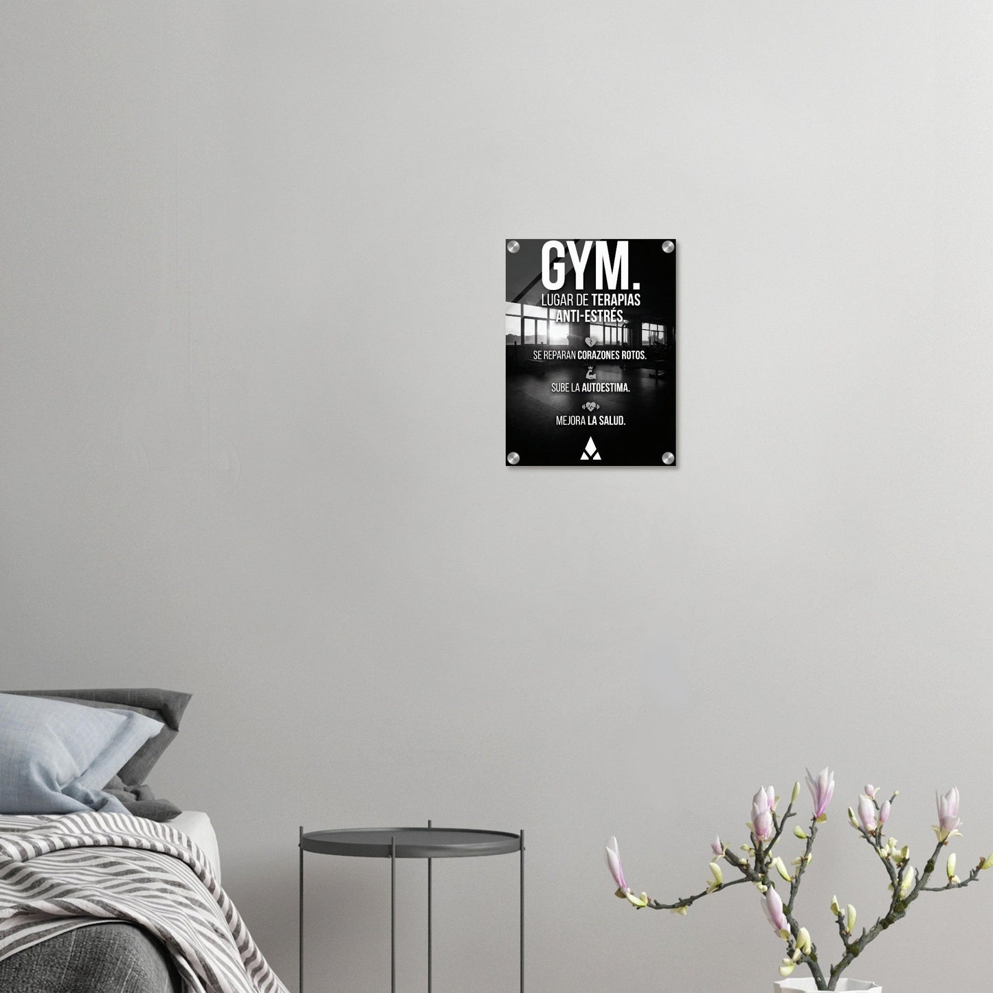 Motivación de Gimnasio: Lugar de Terapias Anti - Estrés - Impresión en Plexiglás - Aury SportPrint MaterialAury Sport30x40 cm / 12x16″fd989f9b - d9de - 4f52 - b2da - 599cd749e7a8