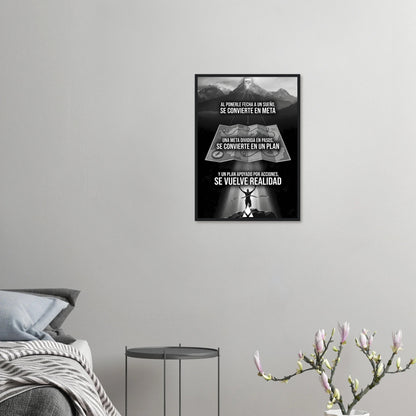Póster enmarcado "De Sueño a Realidad": Inspiración de Montaña en tu Hogar - Aury SportPrint MaterialAury SportA2 (42 x 59.4 cm)51329092 - 5664 - 4b72 - ad83 - 52acf0f414b8