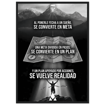 Póster enmarcado "De Sueño a Realidad": Inspiración de Montaña en tu Hogar - Aury SportPrint MaterialAury Sport21x29.7 cm / 8x12"1e865893 - d930 - 4f2f - aac0 - af1f6f792214