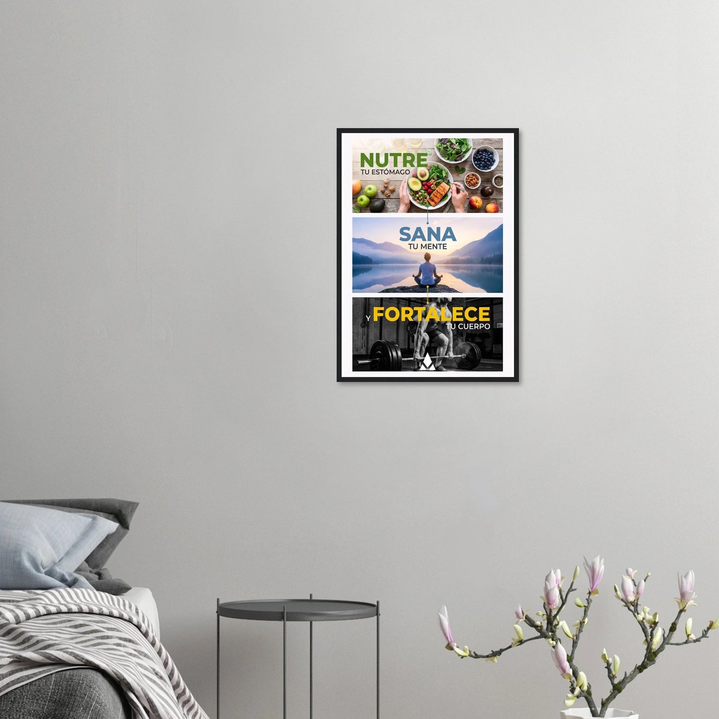 Póster Enmarcado: Nutre, Sana, Fortalece - Inspiración para Cuerpo y Mente - Aury SportPrint MaterialAury SportA2 (42 x 59.4 cm)e909e249 - 0105 - 4ecb - a9b4 - ca1691cfe95b