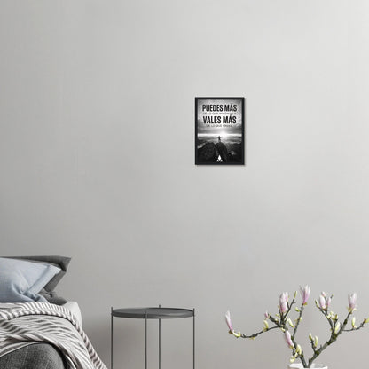 Póster Enmarcado 'Puedes Más': Inspiración en Monocromo con Marco de Madera - Aury SportPrint MaterialAury Sport21x29.7 cm / 8x12"22659797 - 2593 - 46f8 - 90db - ea13ad13d777