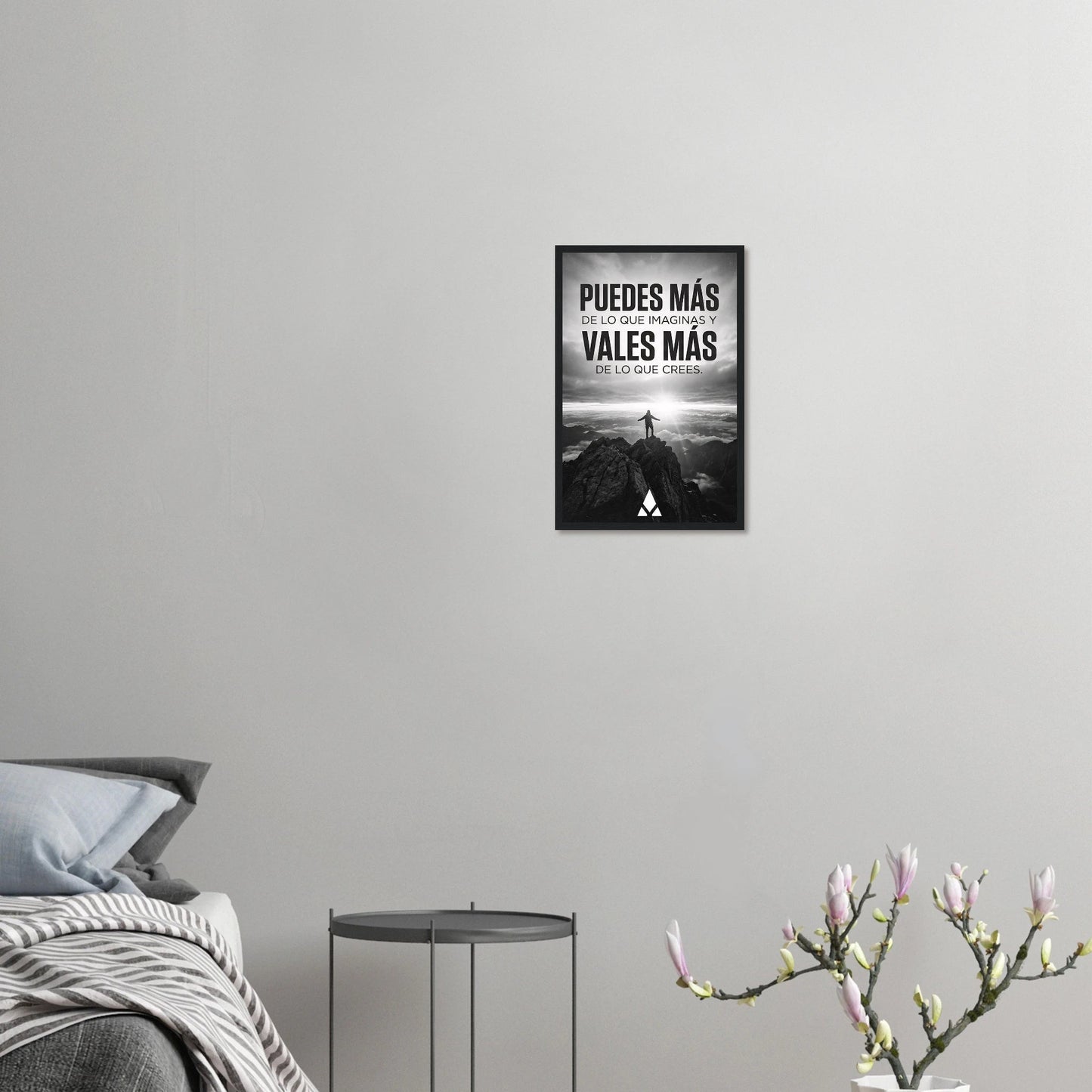 Póster Enmarcado 'Puedes Más': Inspiración en Monocromo con Marco de Madera - Aury SportPrint MaterialAury Sport28x43 cm / XL (11x17″)d07f90f6 - 61e8 - 4e64 - aad8 - 7958174c3437