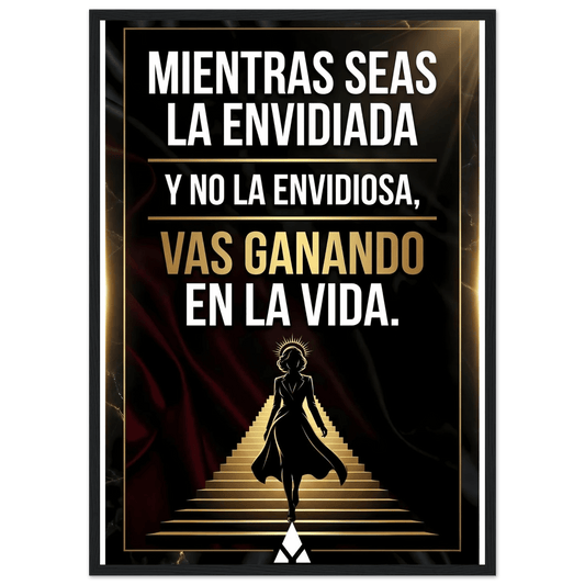 Póster Enmarcado 'vas ganando': Inspiración elegante con Marco de Madera - Aury SportPrint MaterialAury Sport21x29.7 cm / 8x12"155e279a - 7aac - 4bd7 - b3fd - dc1b6c605c5f