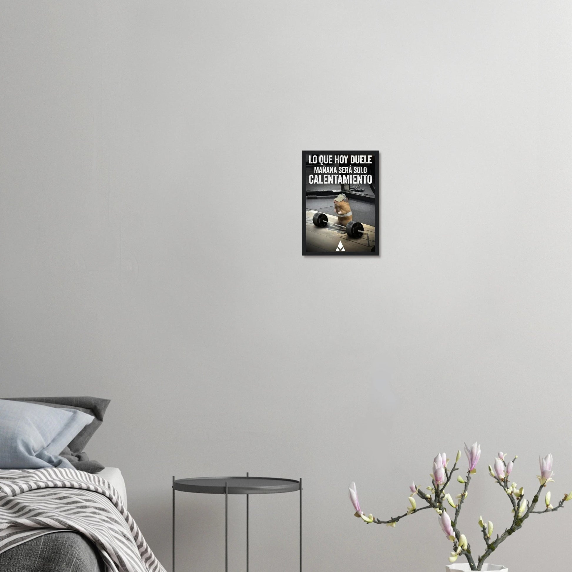 Póster Motivacional de Gimnasio con Hámster Levantando Pesas - Marco de Madera - Aury SportPrint MaterialAury Sport21x29.7 cm / 8x12"d98a2c43 - c817 - 4db6 - a08a - 7a521bba79d2