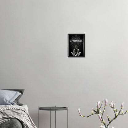 Póster Motivacional "Disciplina es Amor Propio" – Elegancia en Blanco y Negro con Marco Premium - Aury SportPrint MaterialAury Sport21x29.7 cm / 8x12"962487e8 - c0a4 - 47ab - 9e5f - b6e91c6e9765