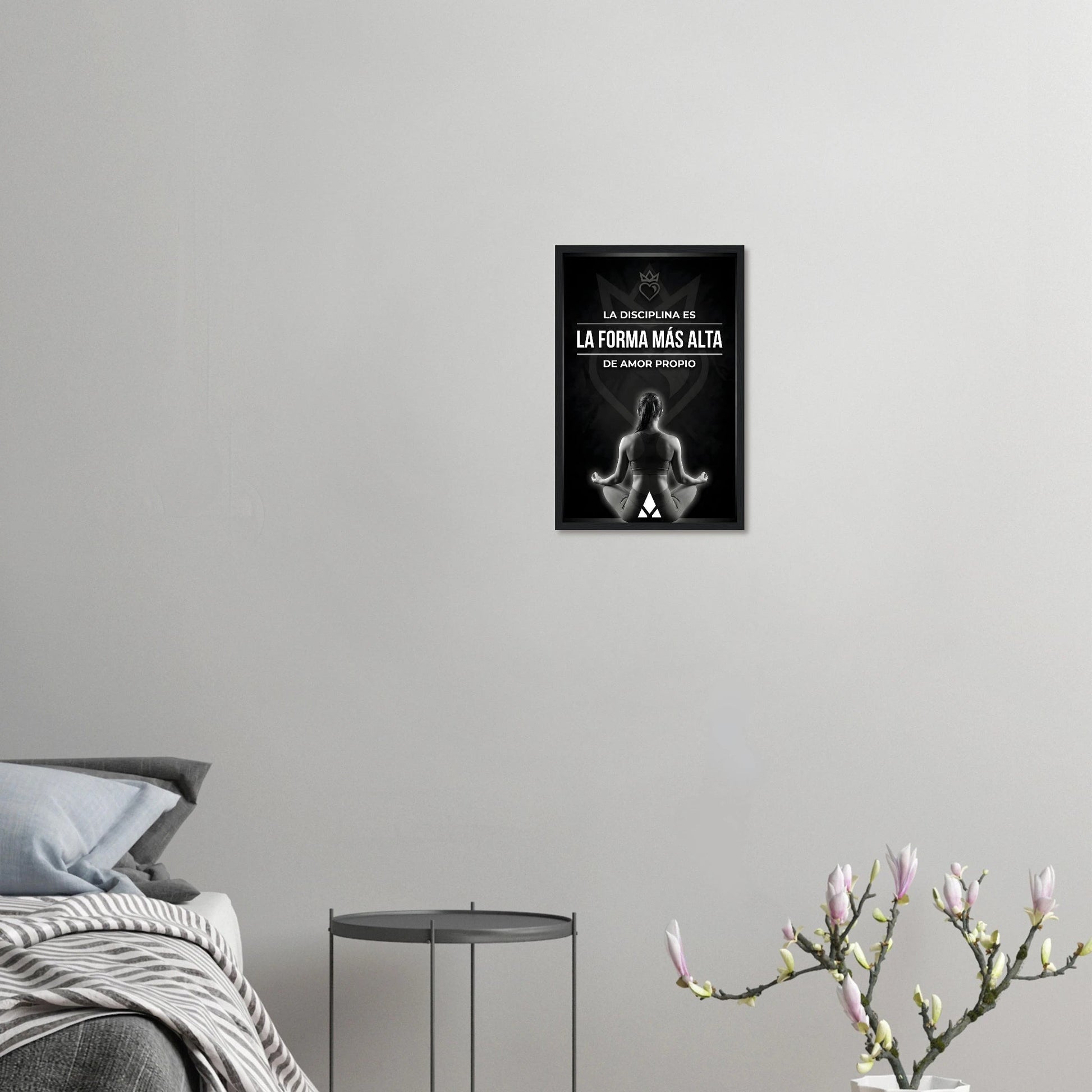 Póster Motivacional "Disciplina es Amor Propio" – Elegancia en Blanco y Negro con Marco Premium - Aury SportPrint MaterialAury Sport28x43 cm / XL (11x17″)7e65e2cc - d002 - 4b38 - 9e18 - 01c3608d84d2